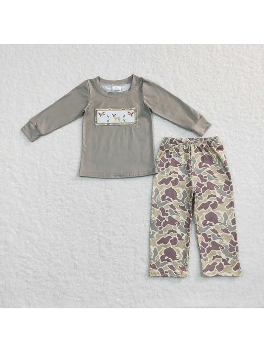 Old Skool Camo Pant Set