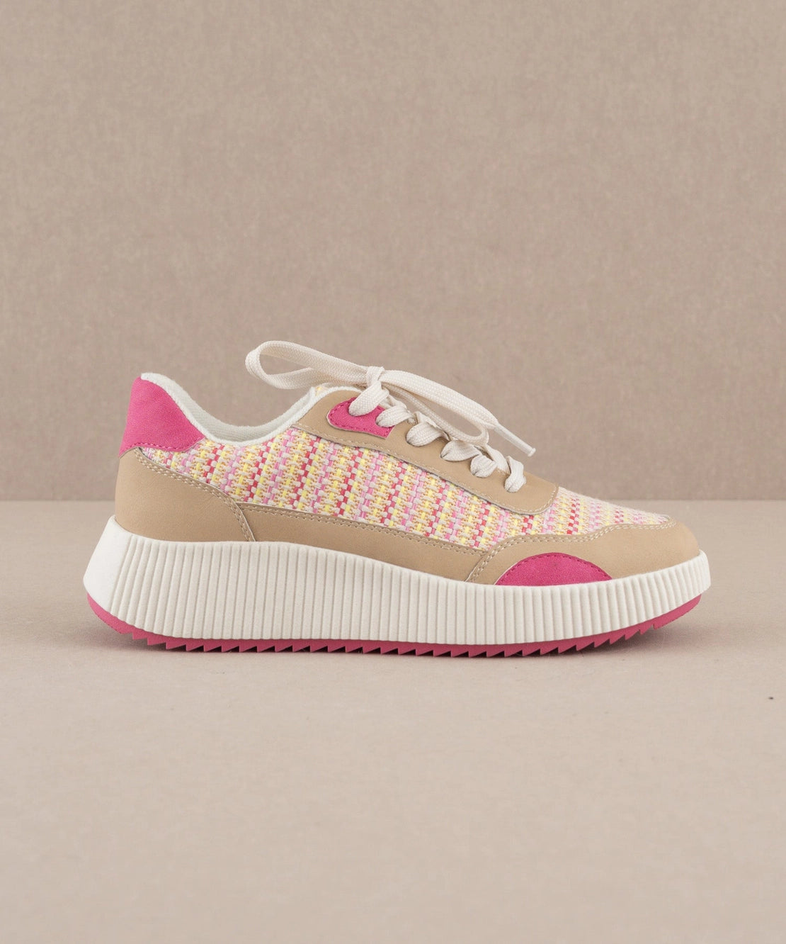 Parma Pink Low Top Sneakers